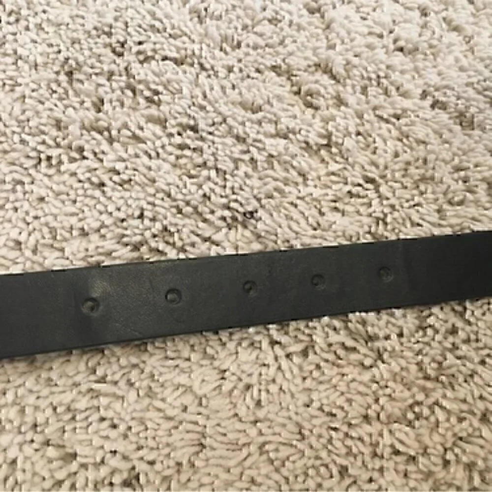 Girls size large black bling belt